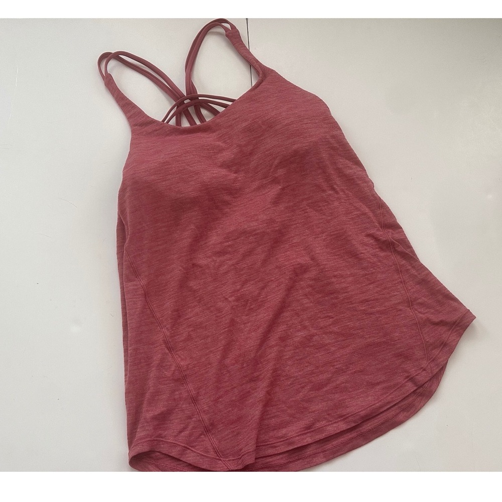 Women’s Strappy Tank Top - Dusty Rose